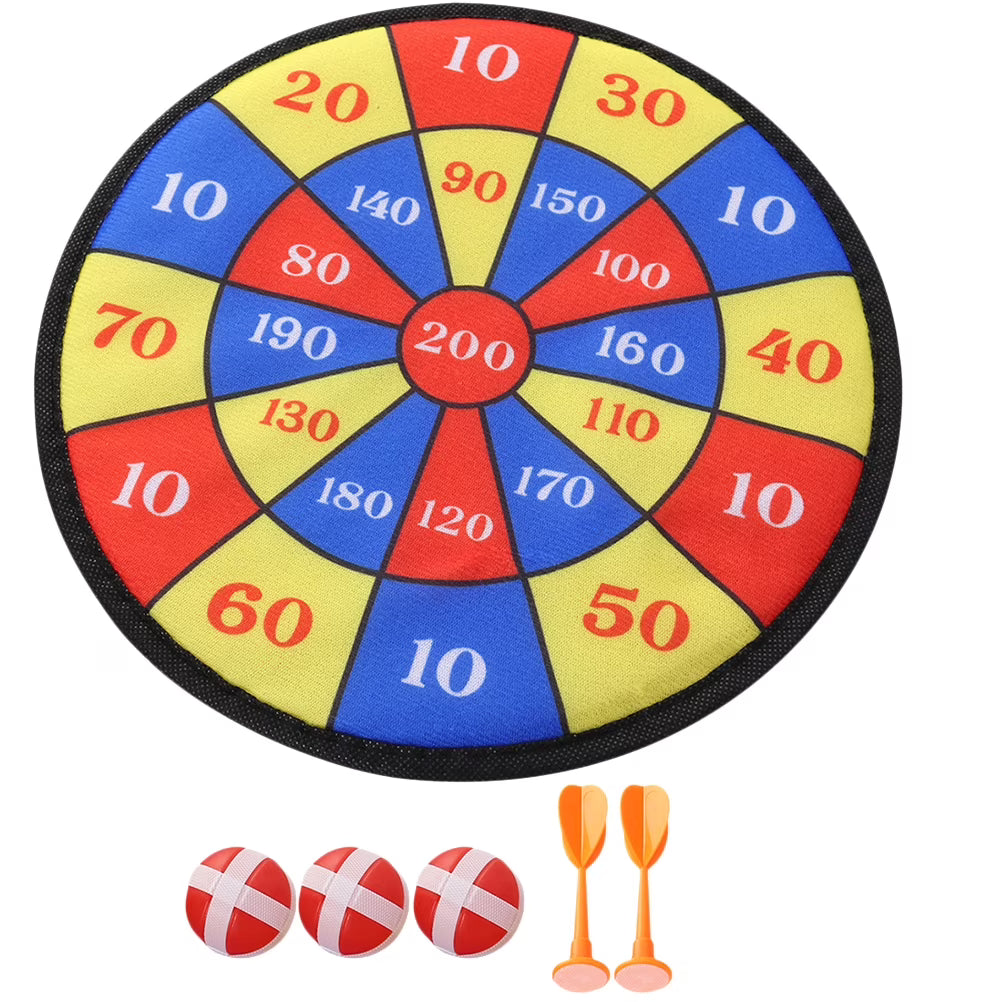 Self-adhesive Dartboard Toy Set I346541
