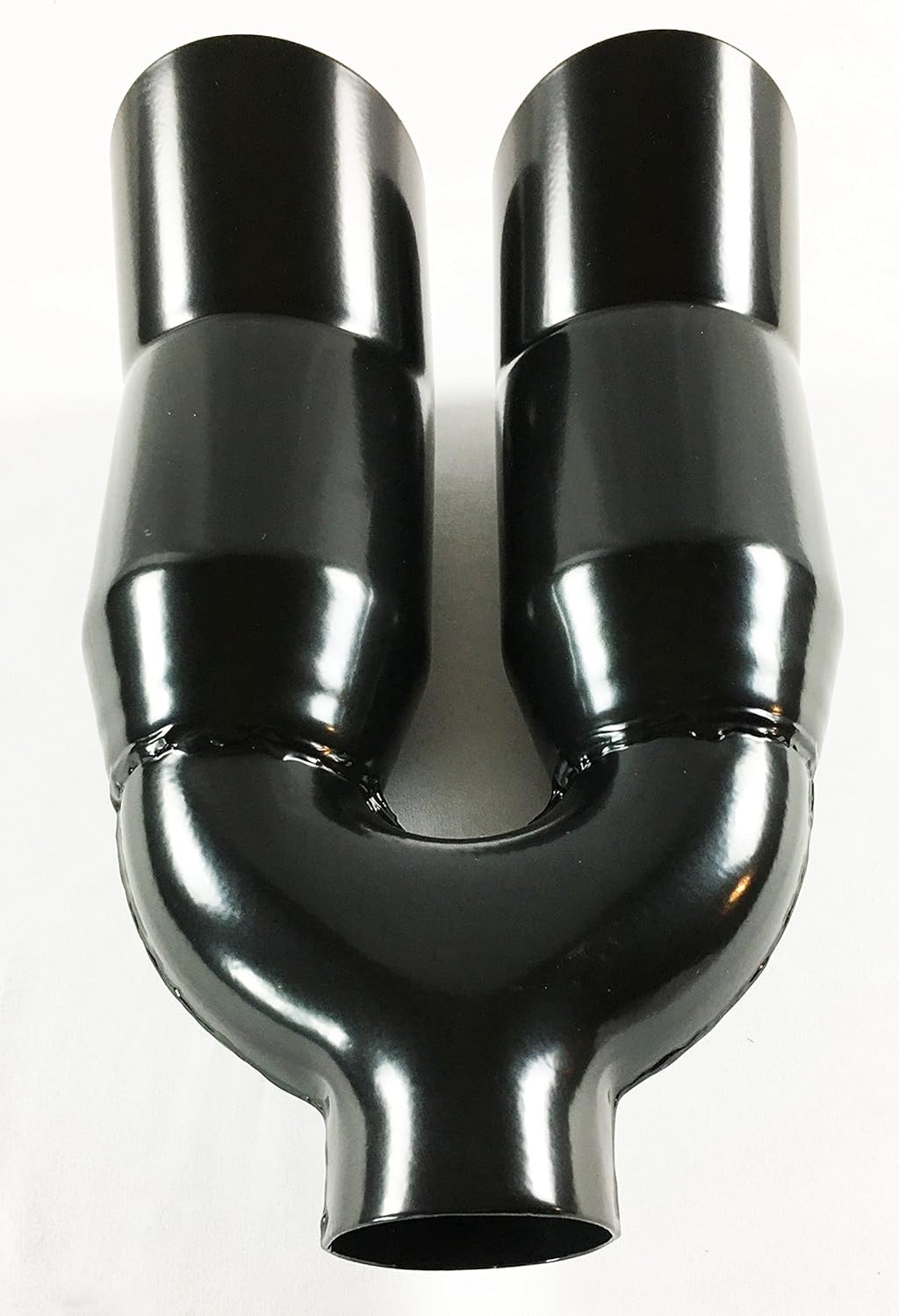 Black Stainless Steel Slant Exhaust Tip O335