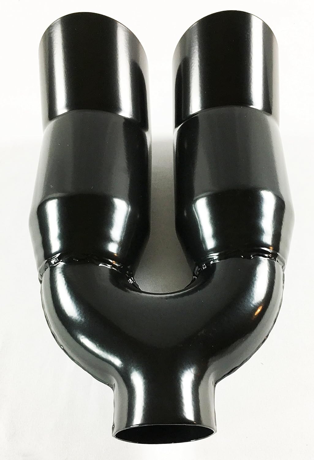 Black Stainless Steel Slant Exhaust Tip O335