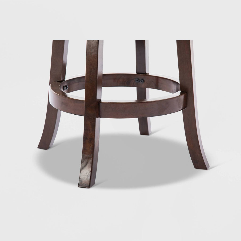 Cappuccino Swivel Stool K12940