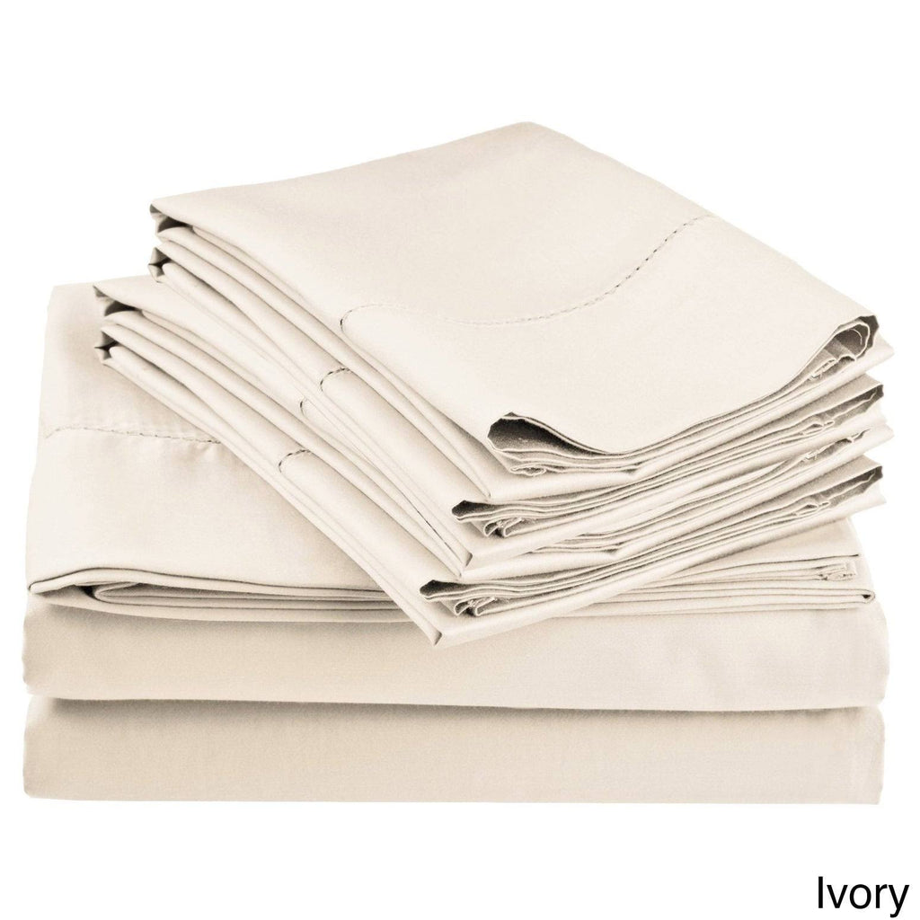 600 Thread Count Sheet Set, California King, Brown S716