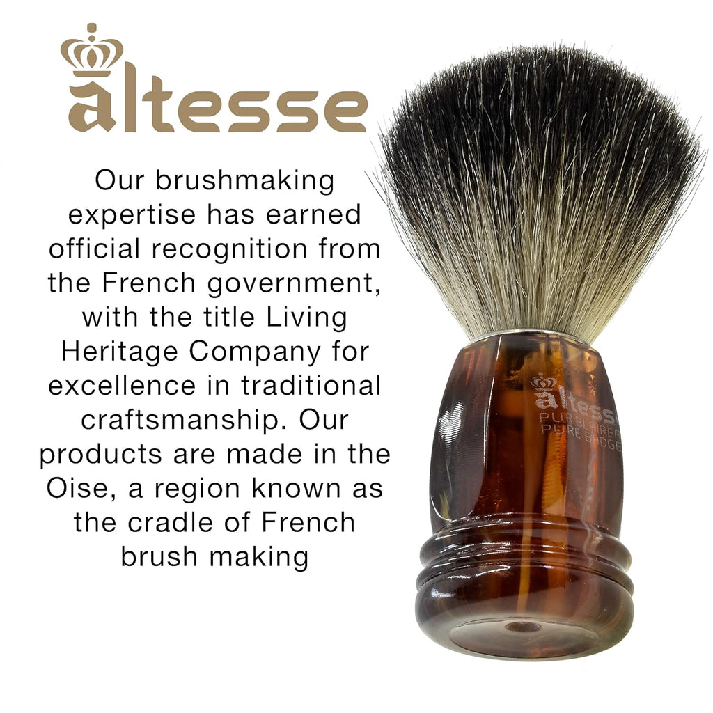 Natural Badger Shaving Brush Pack of 2 Q283