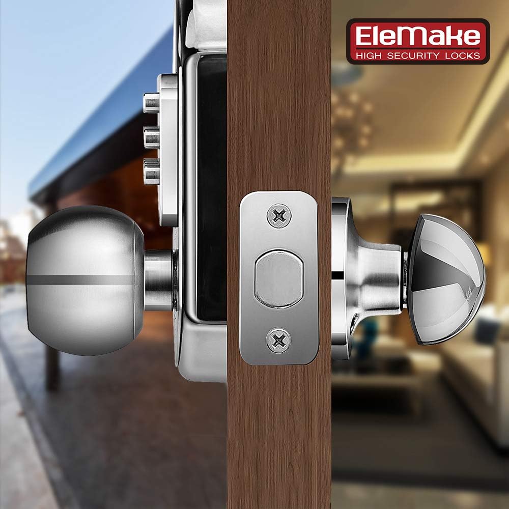 Mechanical Stainless Steel Digital Code Keypad Door Lock Deadbolt D929358