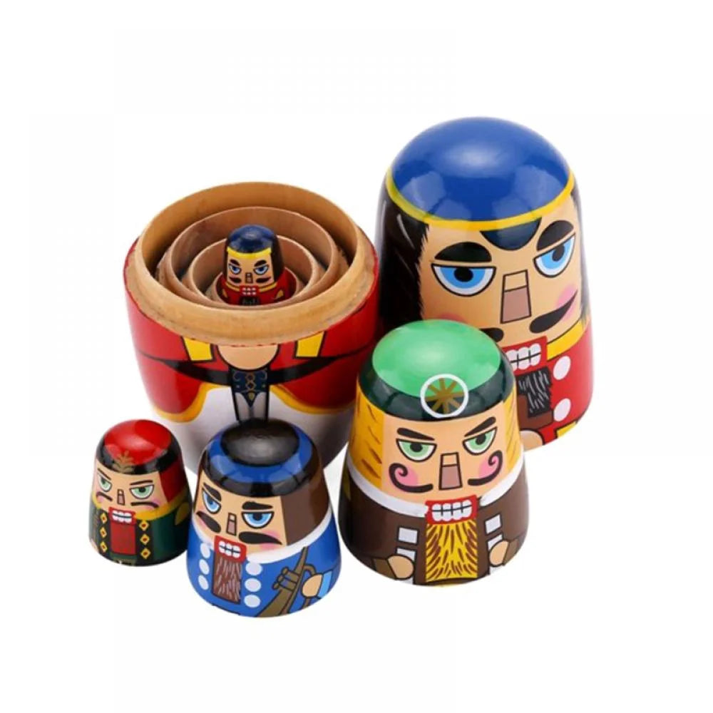 Nutcracker Nesting Dolls Set K5053