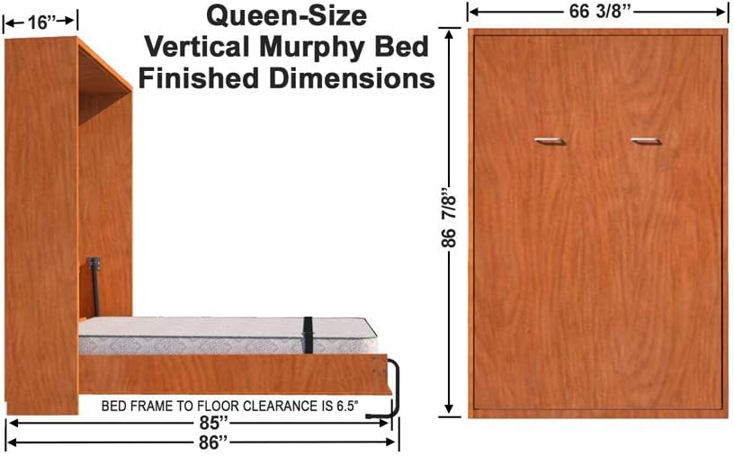 Queen Size Murphy Bed Hardware Kit I28569
