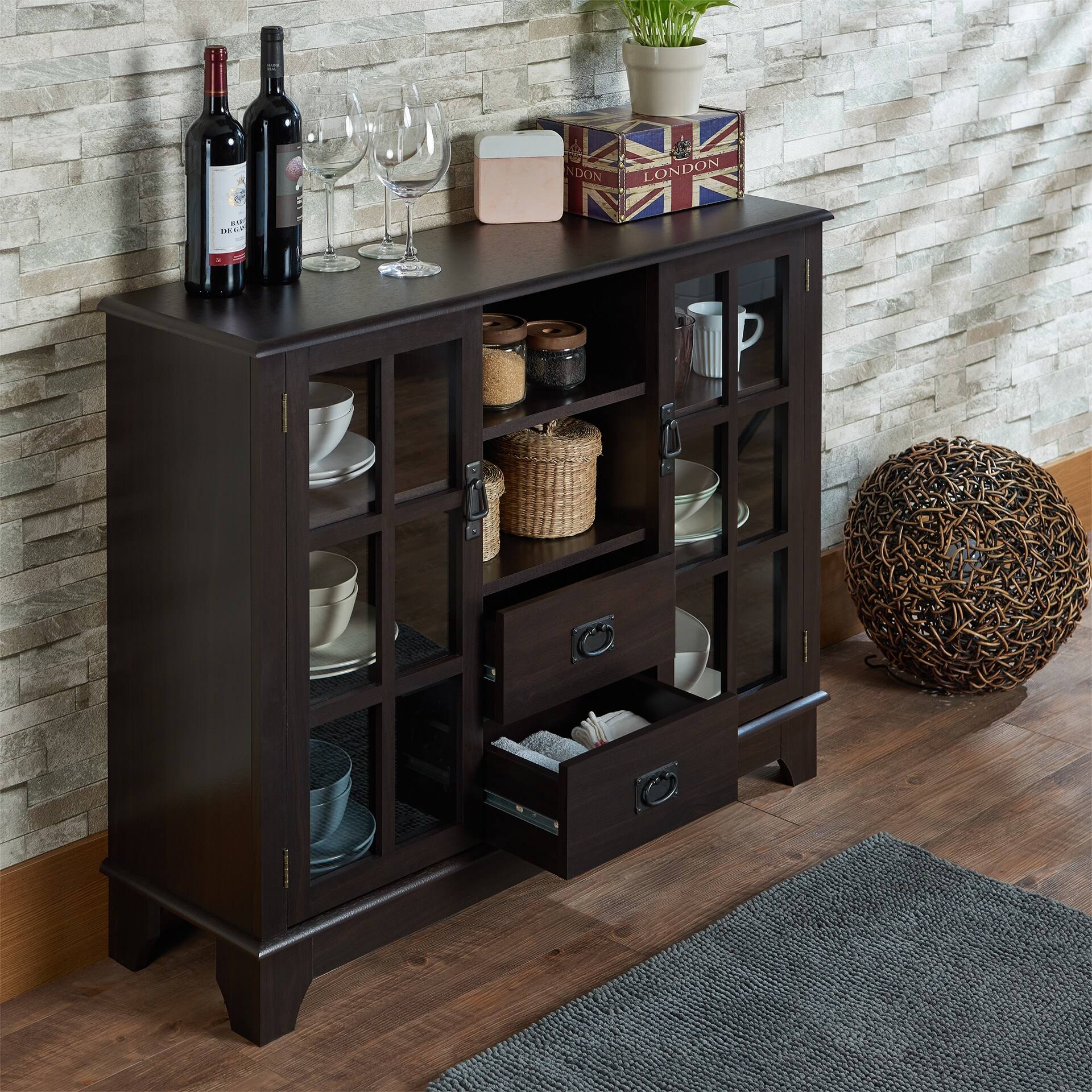 Walnut Console Table R965589