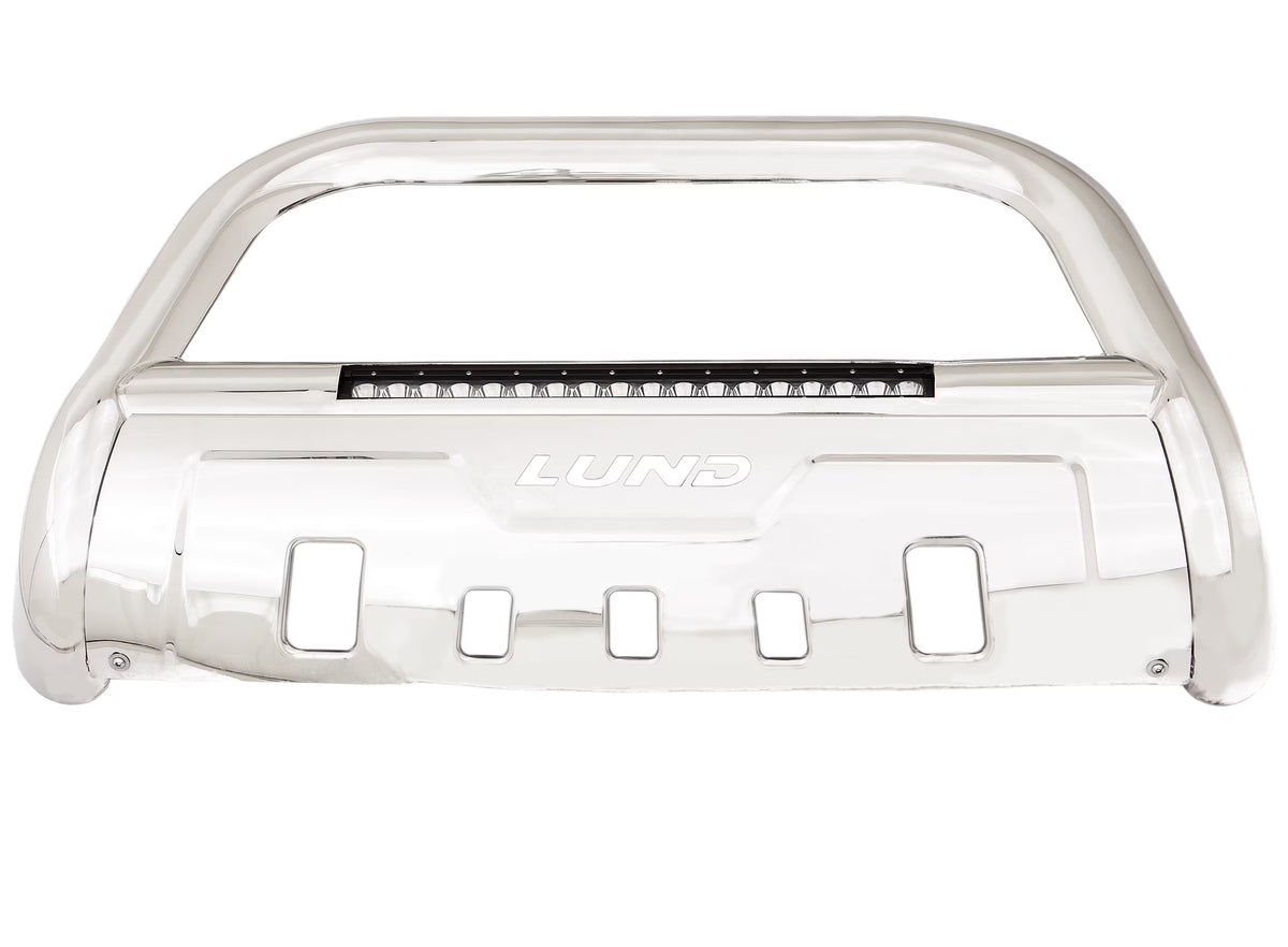 Stainless Bull Bar With Light And Wiring E699