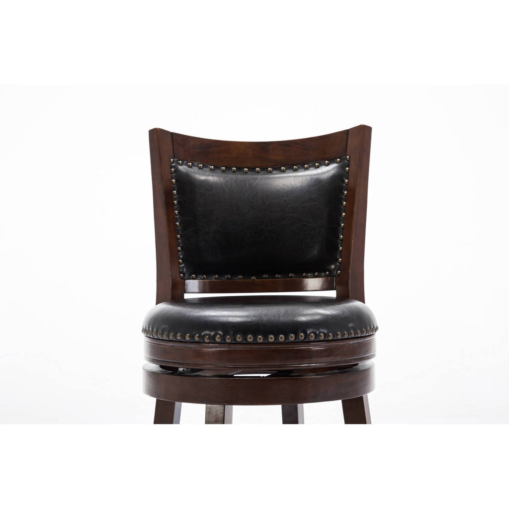 Cappuccino Swivel Stool K12940