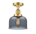 X-Large Bell 1 Light Semi-Flush Mount LED T4970