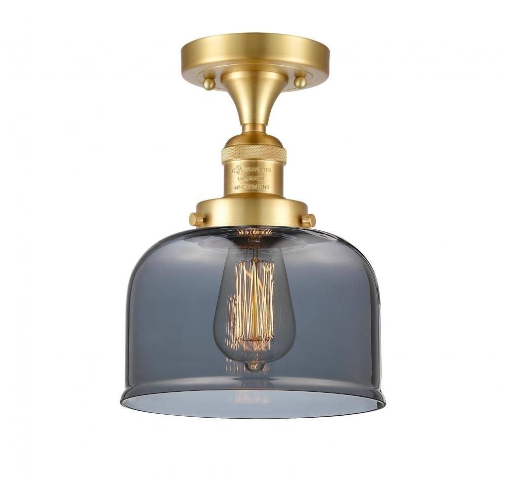 X-Large Bell 1 Light Semi-Flush Mount LED T4970