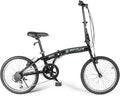 20'' Folding Bike, 7 Speed Shimano Gears, Lightweight Iron Frame Z871