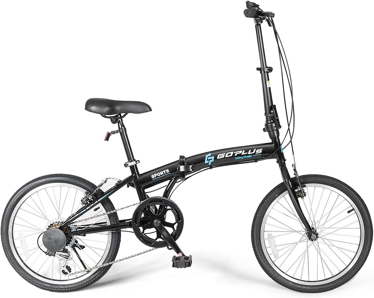 20'' Folding Bike, 7 Speed Shimano Gears, Lightweight Iron Frame Z871