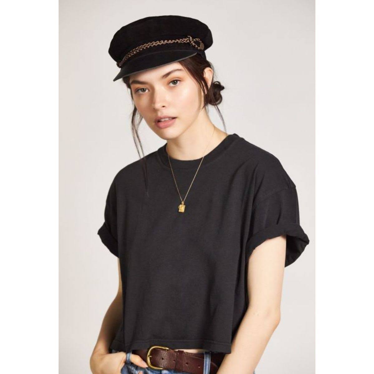 Black Kayla Cap Y8501