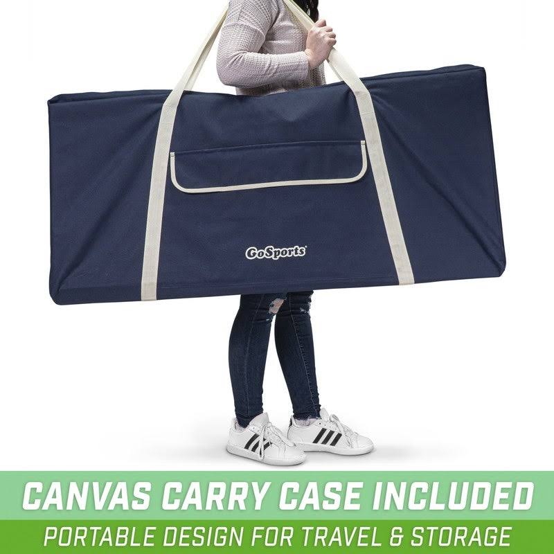 Giant Portable 4 in A Row Game White Finish with Carry Bag O5394