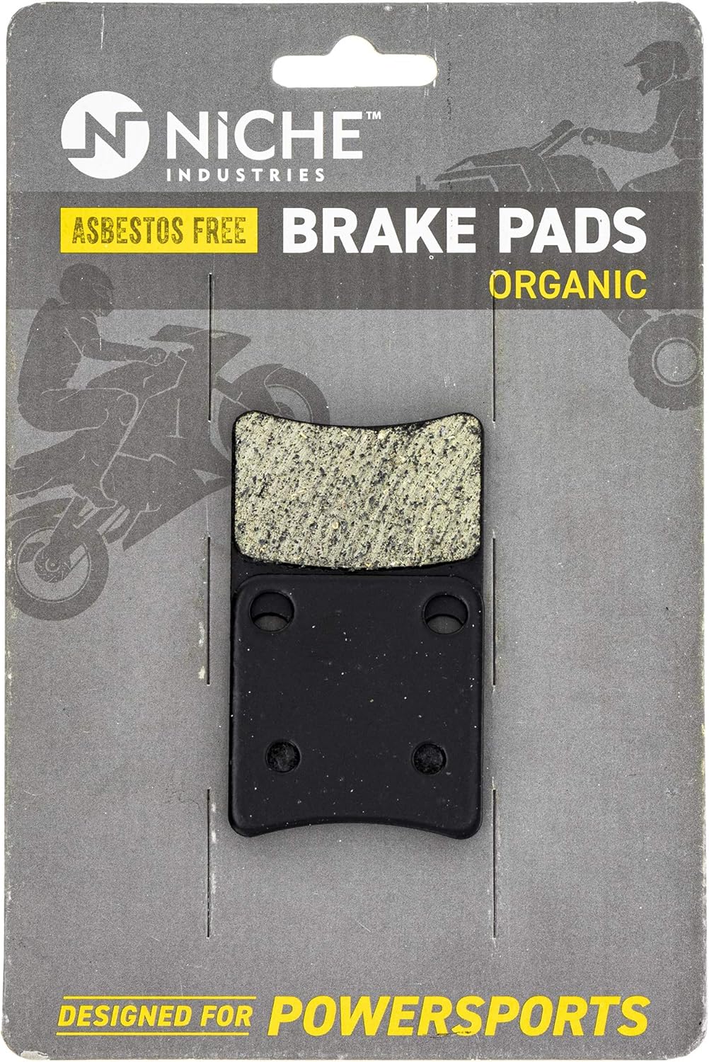 Brake and Parking Pad Set, Organic, Pack of 2 D50744