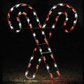 Lighted Candy Canes Display R543