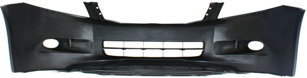 Plastic Bumper Cover Fascia for 2008-2010 Honda Accord EX-L EX Sedan with Fog Light Holes K294
