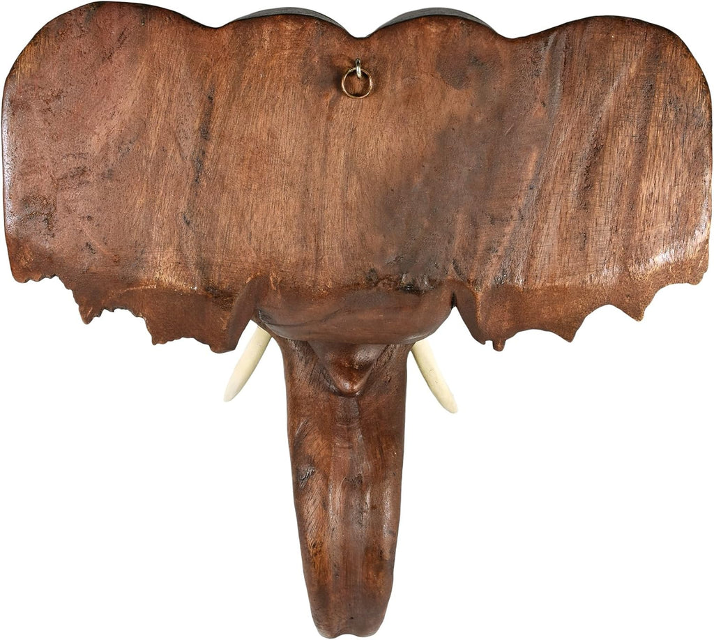 Thai Elephant Head Sculpture Wall Art 12X12 N718