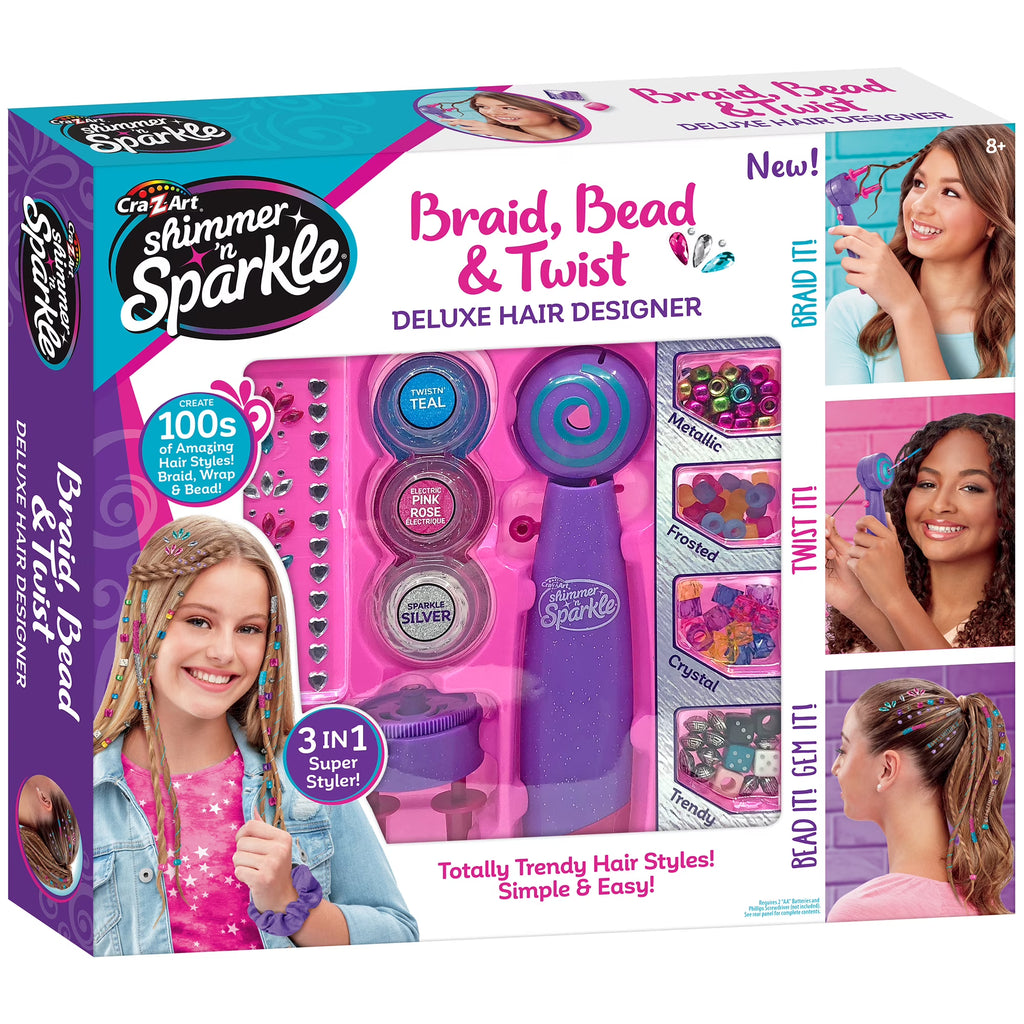 3-in-1 Braid Bead & Twist Hair Designer Tool K90365
