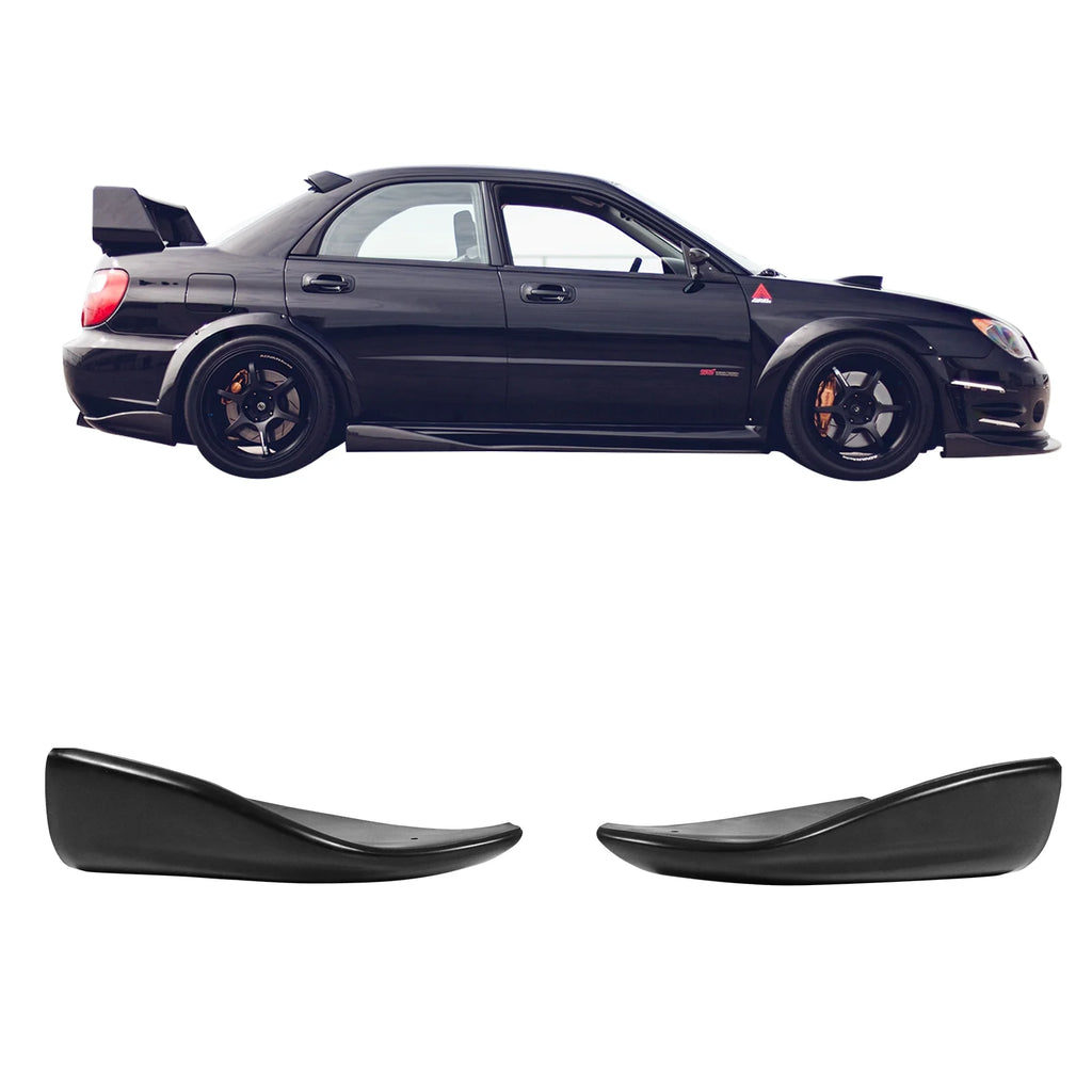 Rear Bumper Lip Splitter Valance Spats C6821