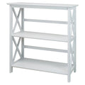 White 3-Shelf Bookcase F62147