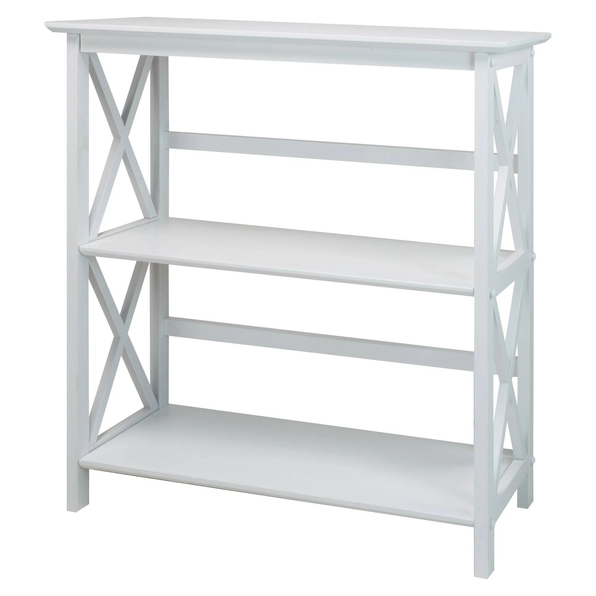 White 3-Shelf Bookcase F62147