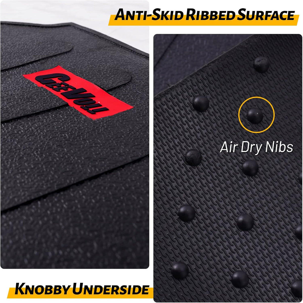 Heavy Duty Rubber Truck Bed Mat, Black L857503