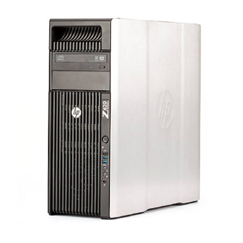 HP Z620 Workstation 2x E5-2643 Quad Core 3.3Ghz 64GB 256GB SSD Q600 Win 10 Pre-Install R3797