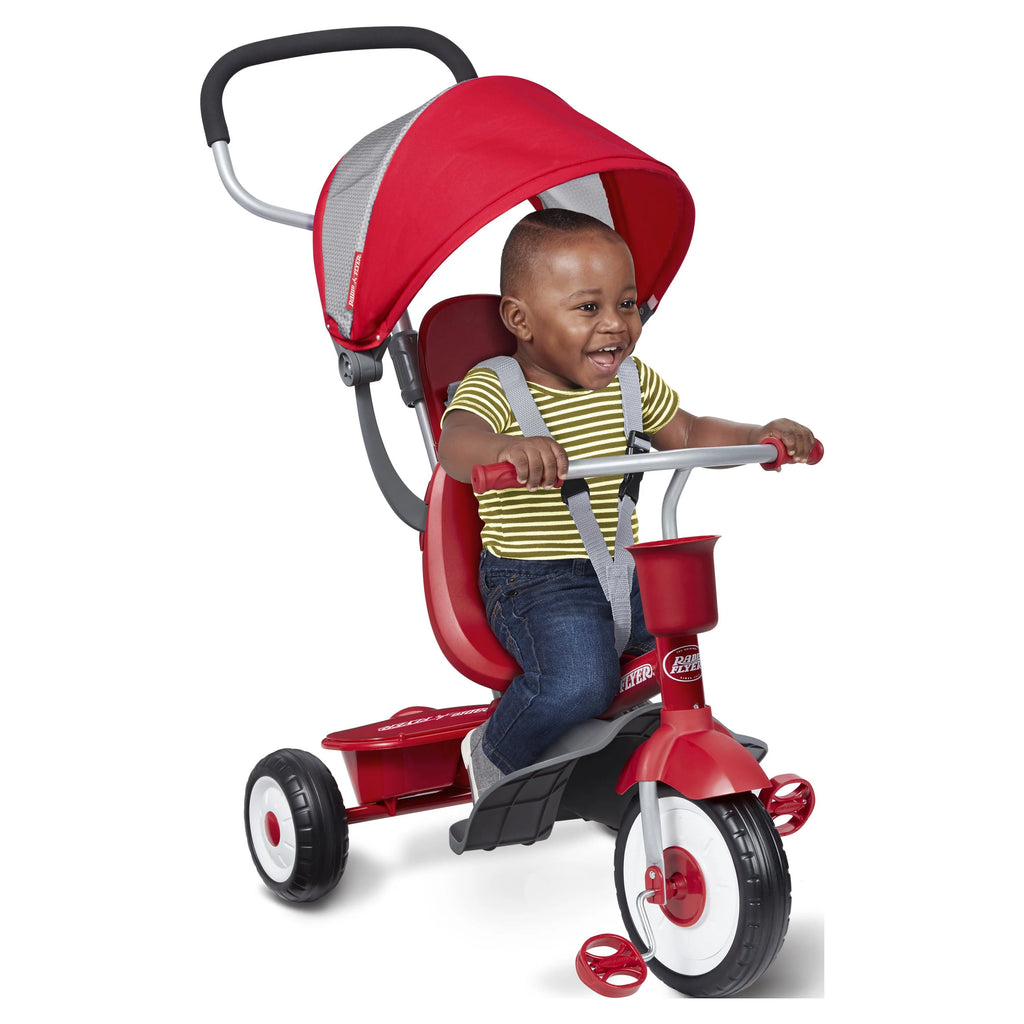 Red 4-in-1 Stroll 'n Trike Y367