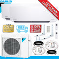 2-Zone Mini Split Air Conditioner Heat Pump System with 15 ft. Installation Kit and Wall Bracket T223