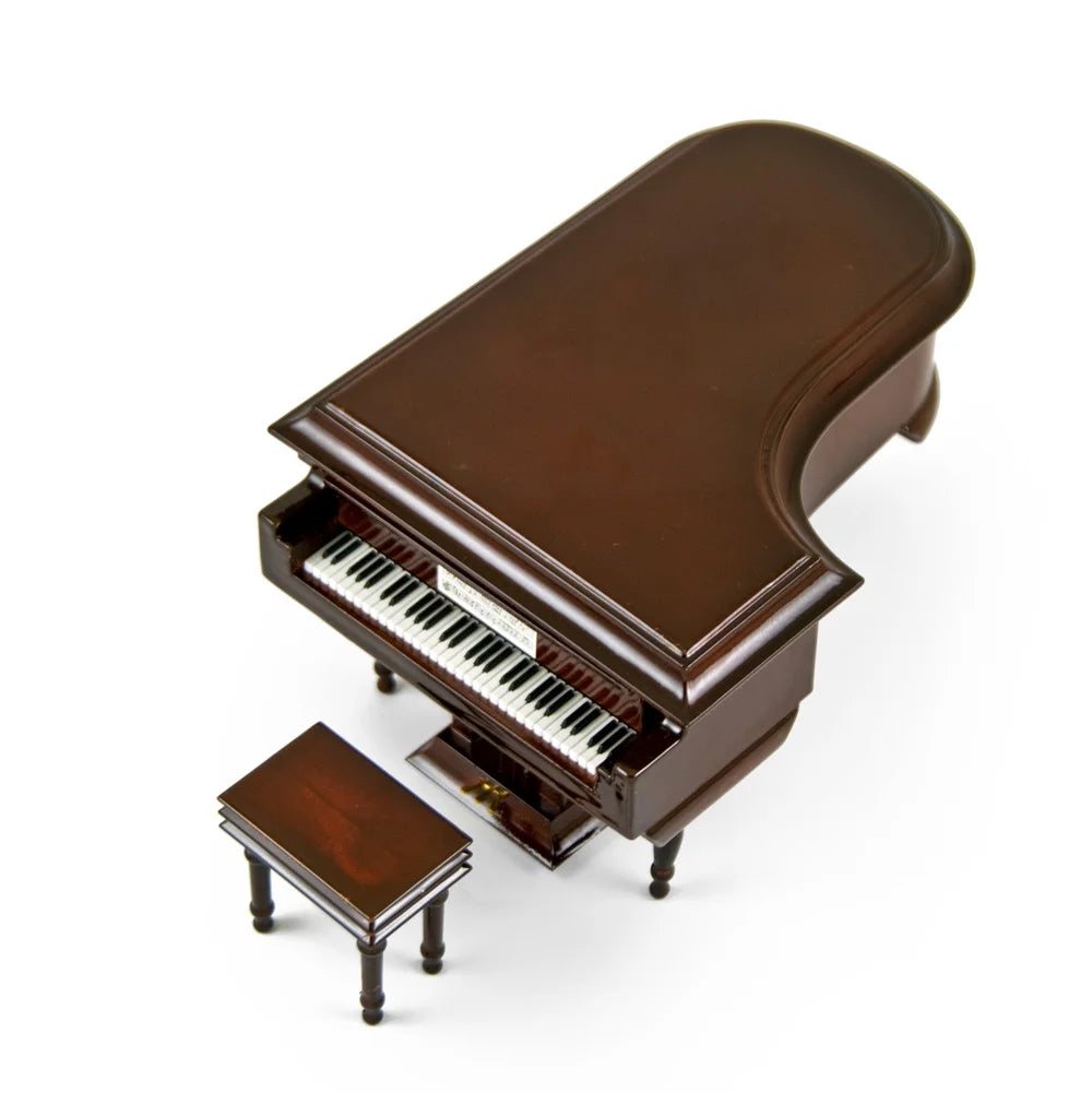 18 Note Miniature Grand Piano with Bench M36155