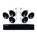 12 Channel Wired DVR with 6 4K Ultra HD Wired Spotlight Cameras Q8354