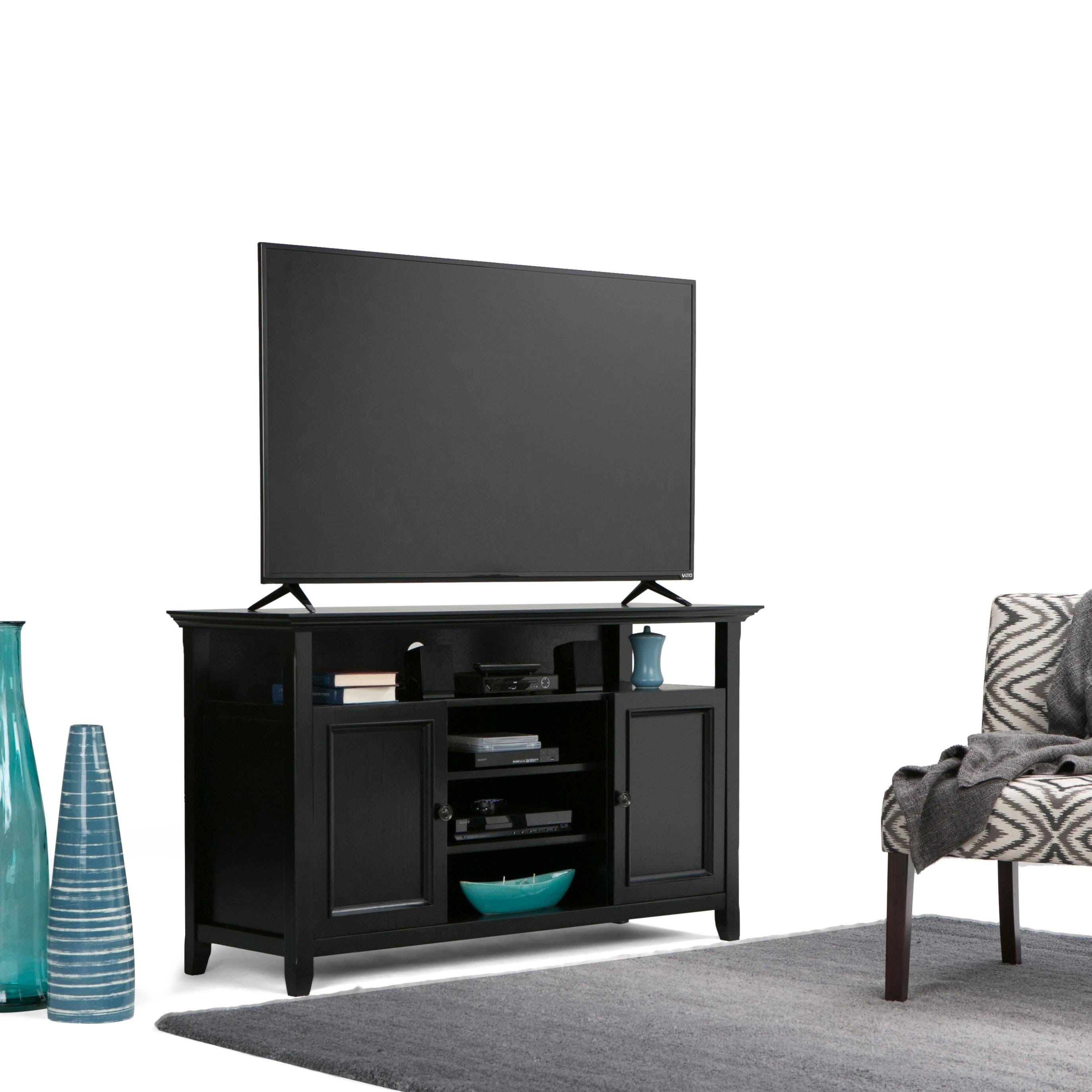 Black TV Media Stand T515