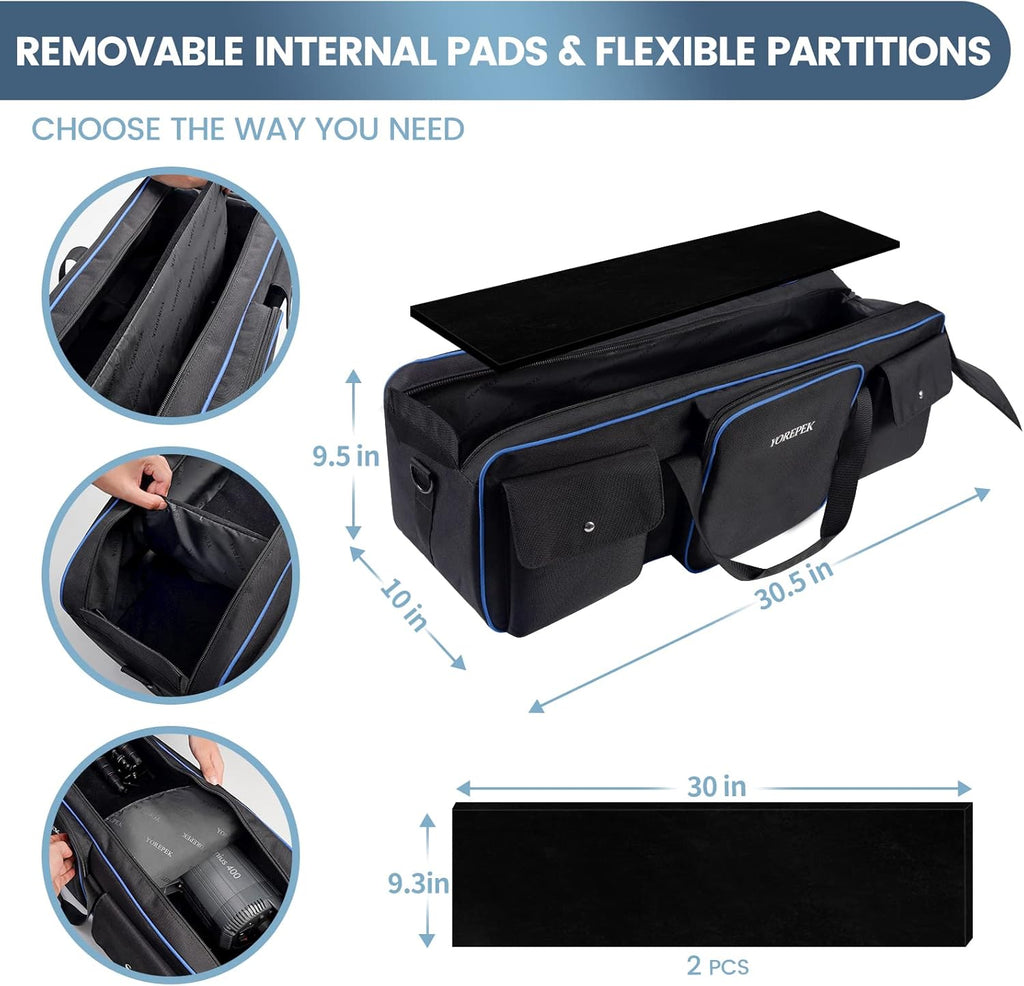 Tripod Carrying Case Bag with Strap Removable Padding N40358