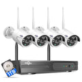 Expandable 8CH Wireless Security Camera System with 1TB Hard Drive E389367