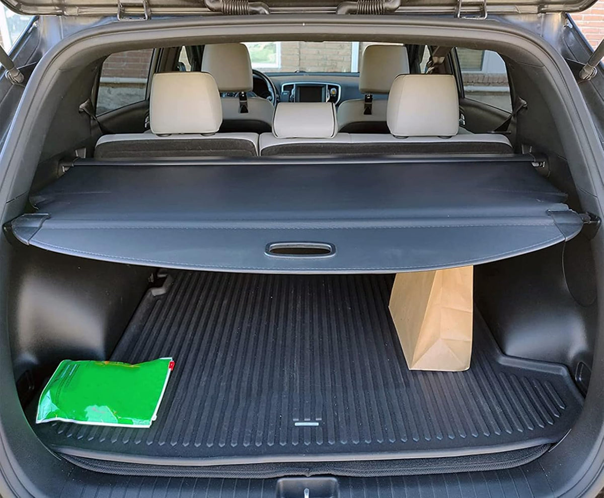 Retractable Cargo Cover Trunk Cover Black Pack of 2 Z9154