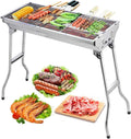 Stainless Steel Folding Portable BBQ Tool Kits (Large) V7942