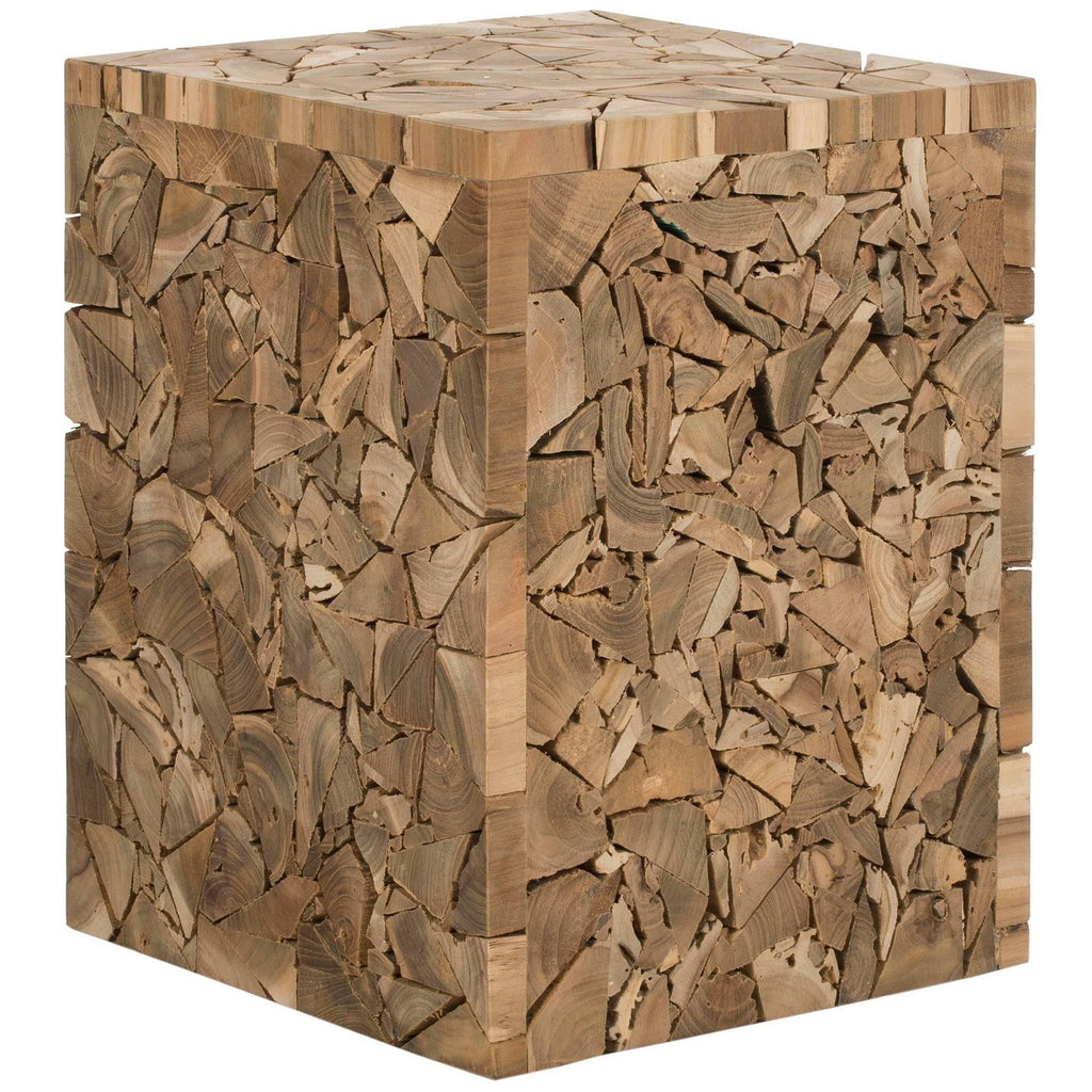 Teak Square Stool O985255