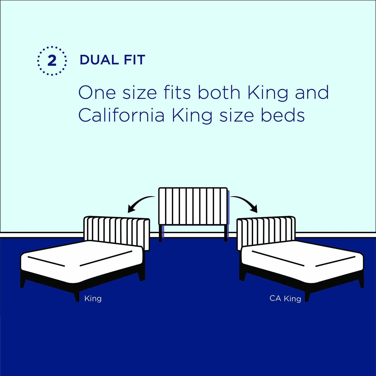 White Performance Velvet Headboard E4521