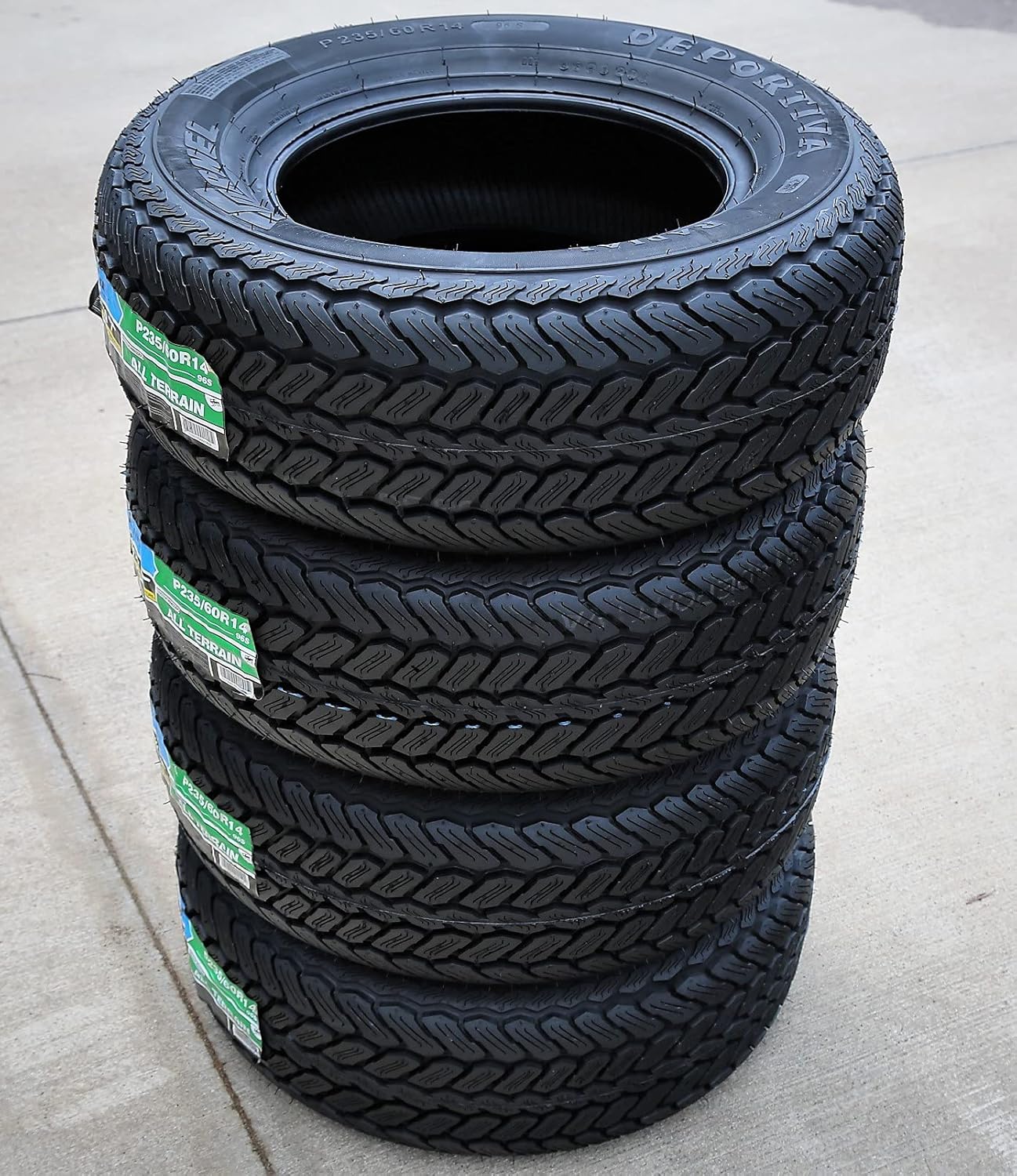 All-Terrain Off-Road Radial Tire 235/60R14 96S Load Range SL 4-Ply BSW S259