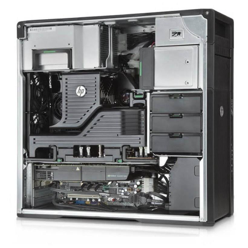 HP Z620 Workstation 2x E5-2643 Quad Core 3.3Ghz 64GB 256GB SSD Q600 Win 10 Pre-Install R3797