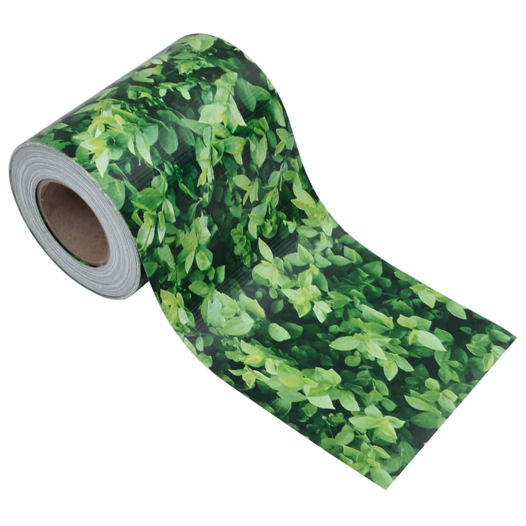 Green PVC Outdoor Privacy Screen with Clips 114.8 ft x 0.6 ft V8349