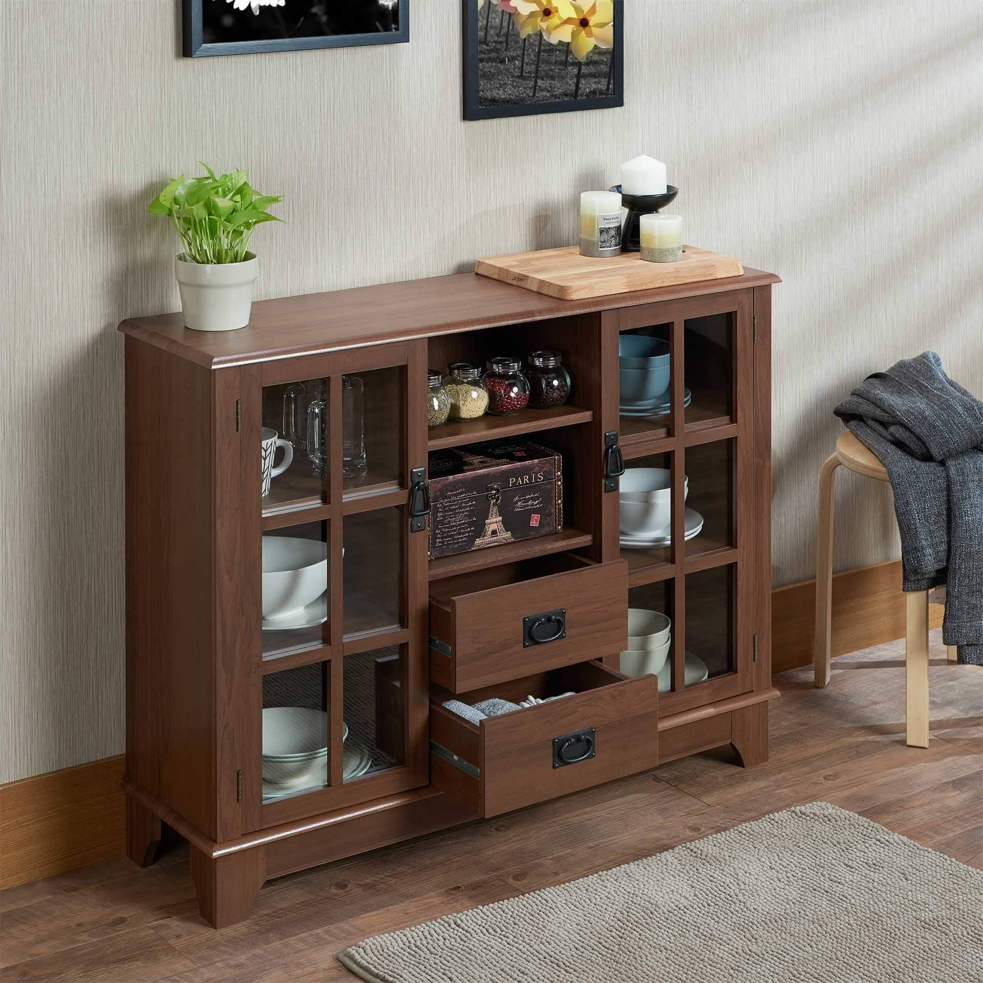 Walnut Console Table R965589