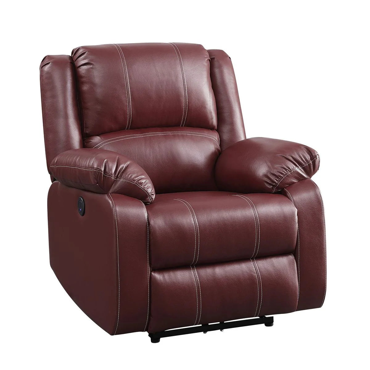 Red Pu Power Recliner I571548