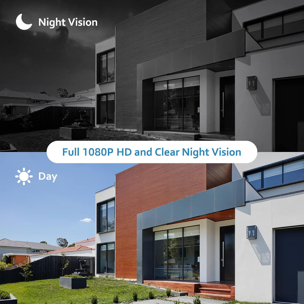 Wireless Outdoor Security Camera with Night Vision N22289