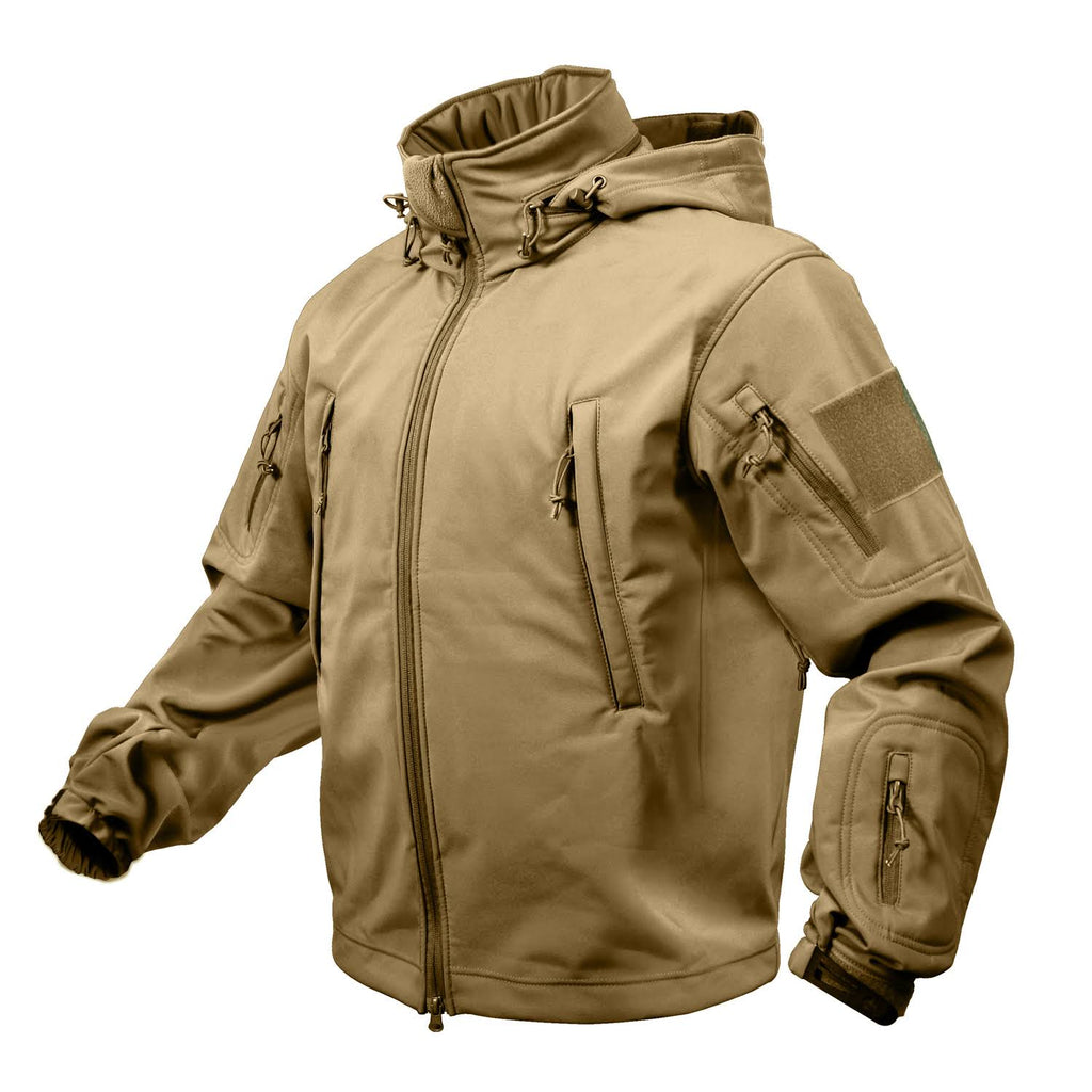 Coyote Brown Tactical Soft Shell Jacket R577294