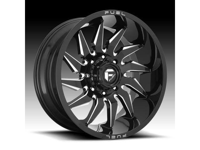 20x9 8x165.1 Gloss Black Milled Wheel W39950