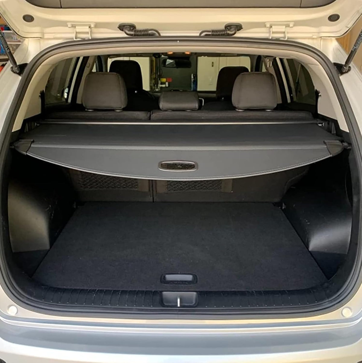 Retractable Cargo Cover Trunk Cover Black Pack of 2 Z9154
