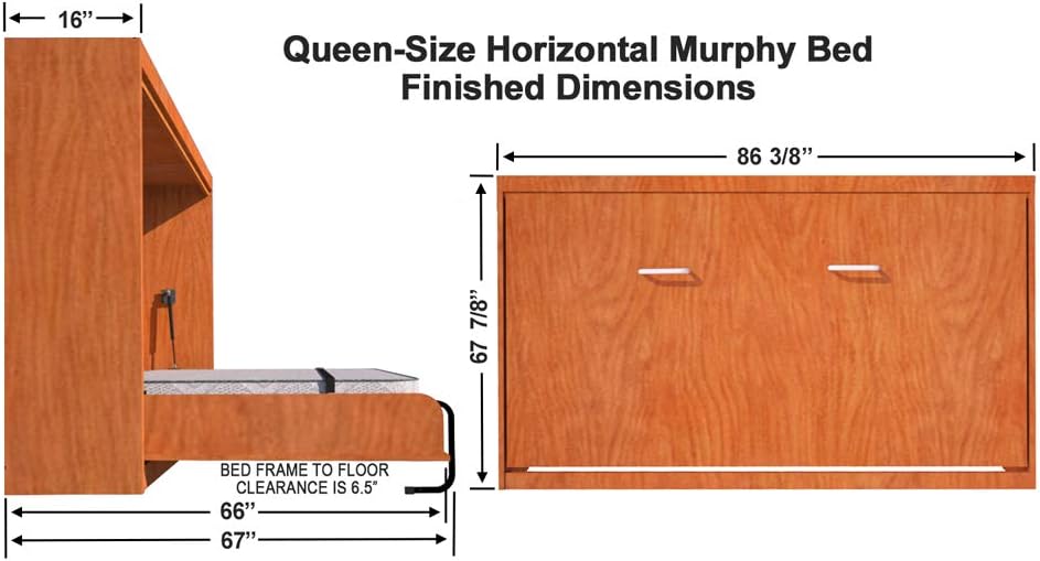 Queen Size Murphy Bed Hardware Kit I28569