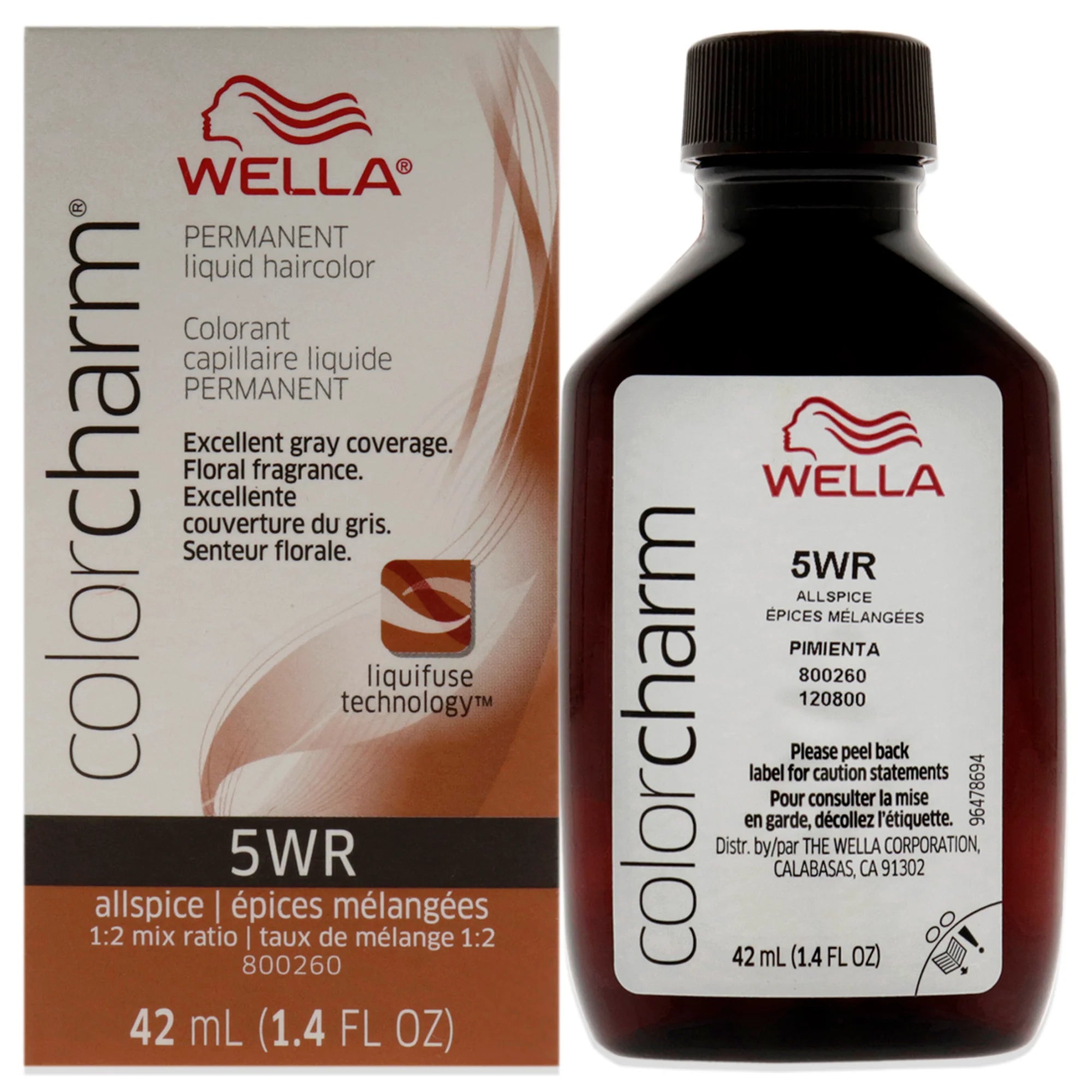 1.42 oz Permanent Liquid Hair Color B152